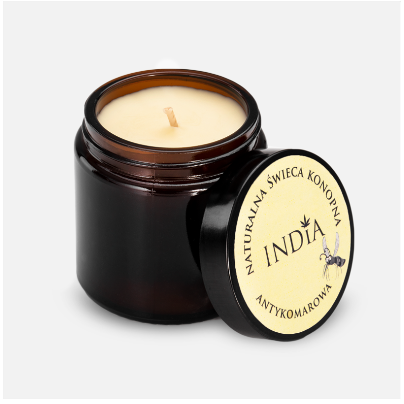 ANTI-MOSQUITO HEMP CANDLE, 90 G