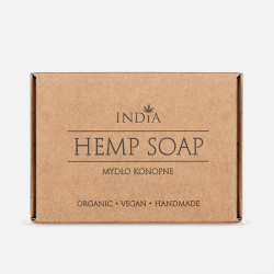 ORGANIC SOAP WITH HEMP OIL 90g