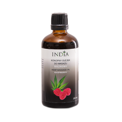 Raspberry massage oil with hemp oil