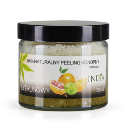 EXFOLIANT AU SUCRE D'AGRUMES BIOLOGIQUE indiacosmetics